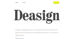 Desktop Screenshot of deasign.com
